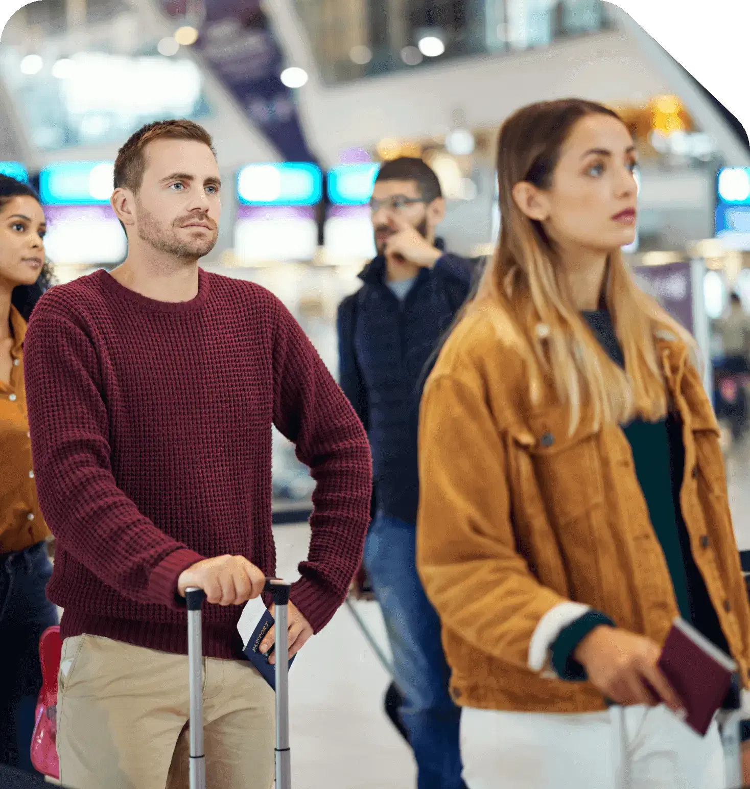 Buy a SIM at the airport